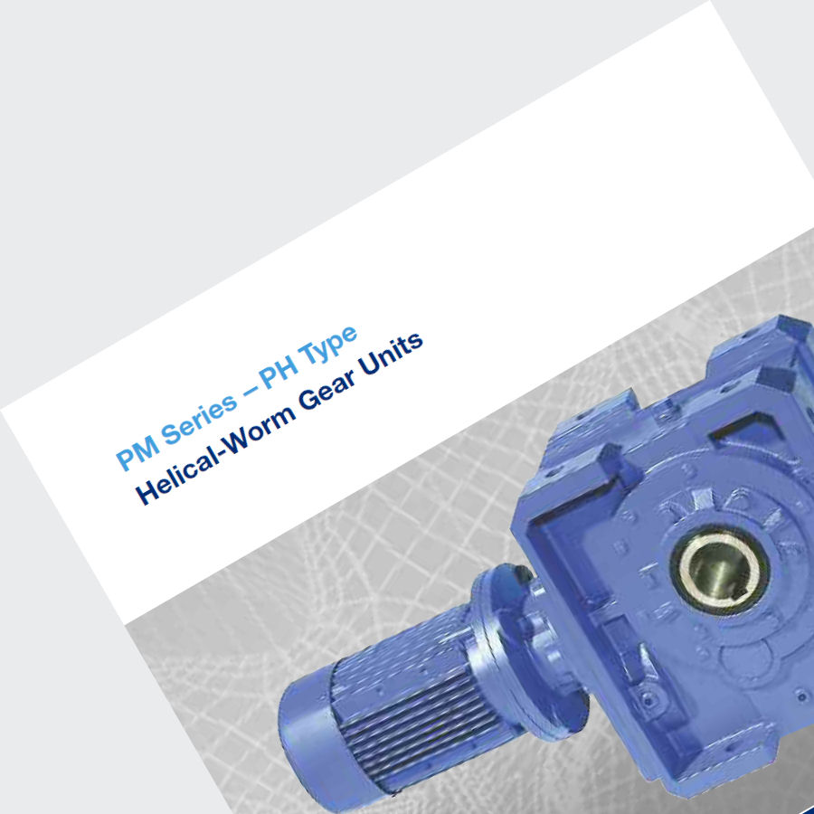 PM Series PH Type Helical Worm Gear Unit